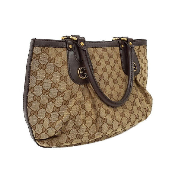 Gucci GG Canvas Red Tote Bag - Picture 2 of 9